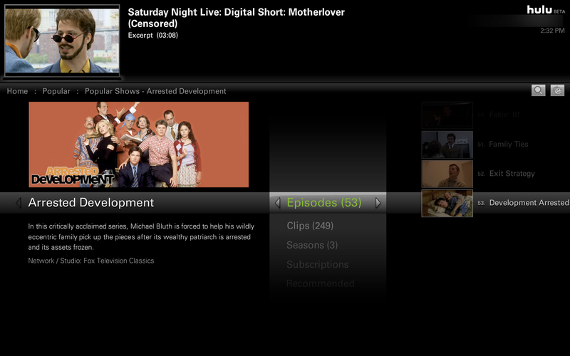 Illustration for article titled Hulu Desktop Is a Peek at the Future of TV